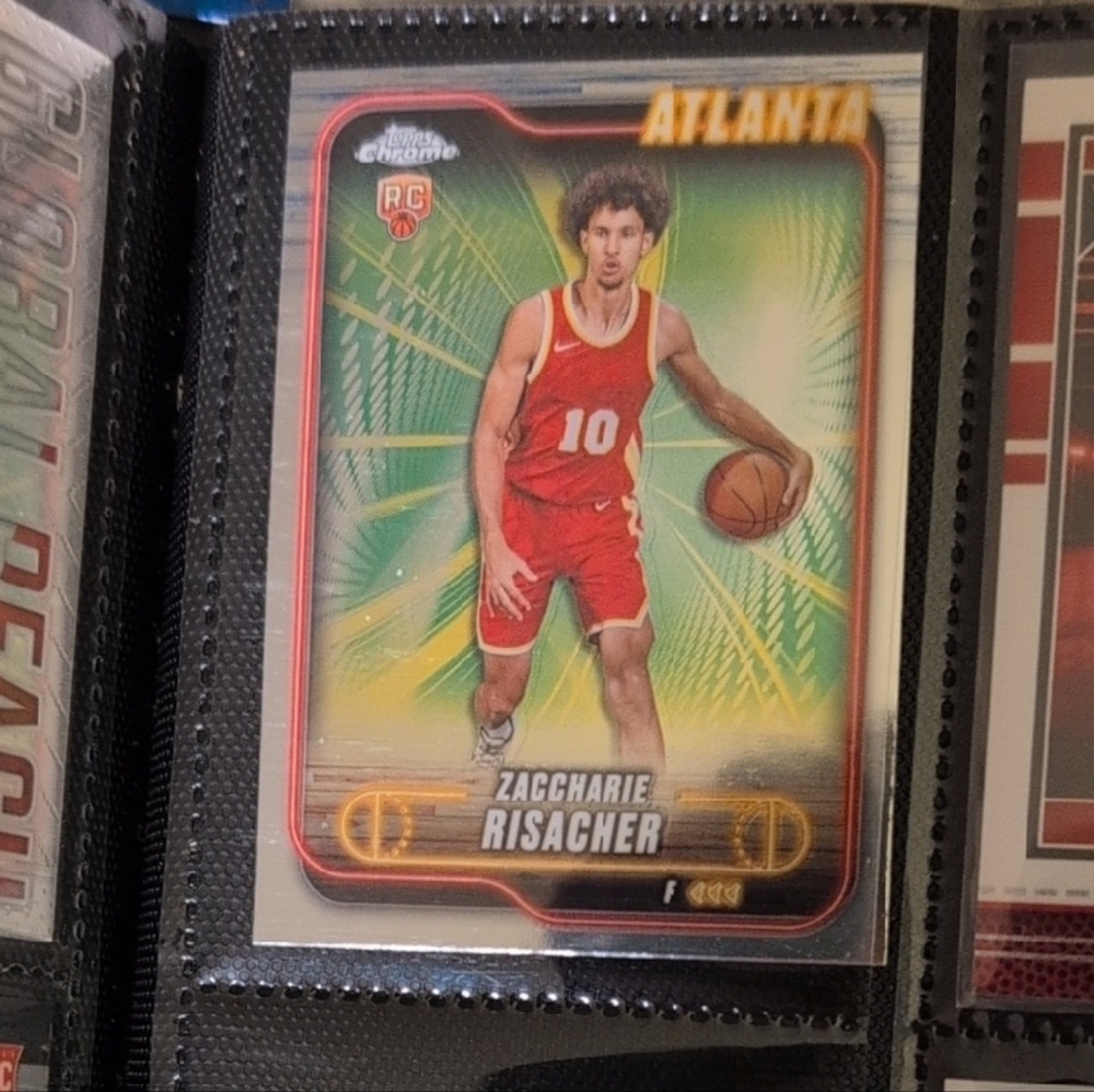 Zaccharie Risacher Rookie Basketball Trading Card Collection - 🔥 1$ Rookies 💎 - Picture 3 of 4